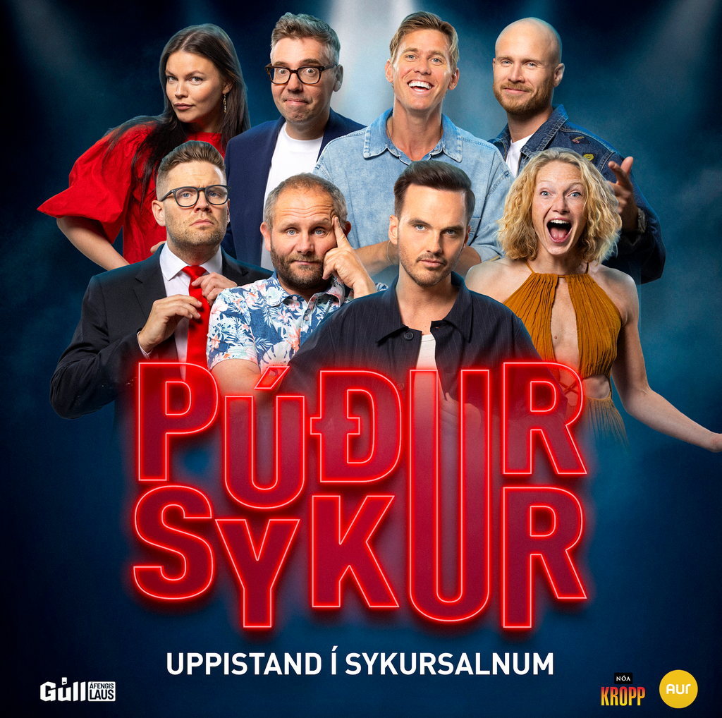 Gjafabréf á uppistandið Púðursykur